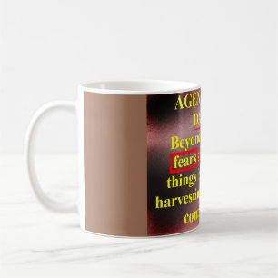 DETECTIVE AGENDA WERELD PLANEET ART WOORDEN KOFFIEMOK
