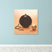 Detective camera's canvas afdruk (Insitu (Houten vloer))