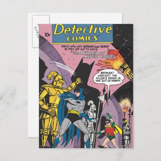 Detective Comics #246 Briefkaart (Voorkant / Achterkant)