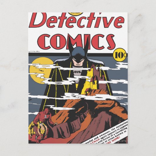 Detective Comics #31 Briefkaart (Voorkant)