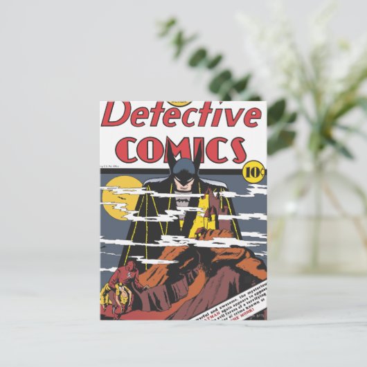 Detective Comics #31 Briefkaart (Staand voorkant)
