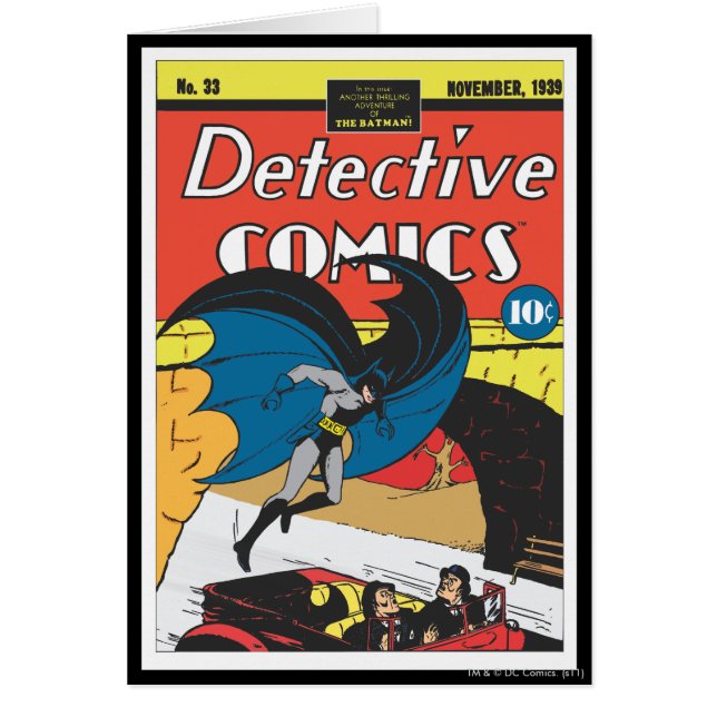 Detective Comics #33 (Voorkant)