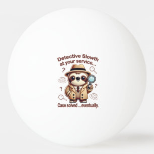"Detective Luiaard" Luiaard Particulier Detectiveb Pingpongballen