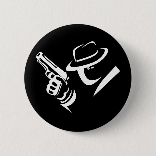 Detective Mobster Button 2 (Voorkant)