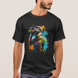 Detective Splash Telescope Privé Detective Priva T-shirt