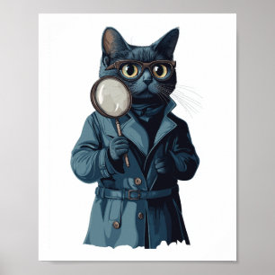 Detective Whiskers � Grappige Kat Mysterie Roman Poster
