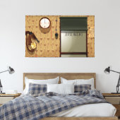 Detectivebureau Canvas Afdruk (Insitu (Slaapkamer))