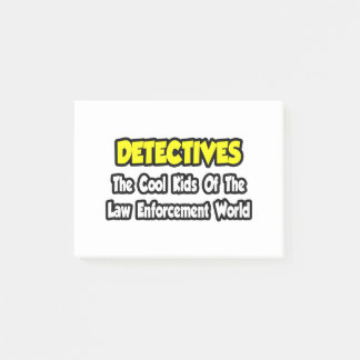 Detectives...Coole Kids Wetten Handhavingswereld Post-it® Notes