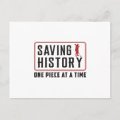 Detector Detectorist Metaal Detecteren Grappig ges Briefkaart (Voorkant)