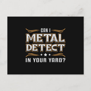 Detectorist Detector Metaal Detecteren Gift Idee Briefkaart