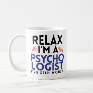 Détendez Im un cadeau drôle de PsyD de tasse de