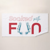 Détendez-vous avec plaisir - Serviette de plage in (Serviette de bain)