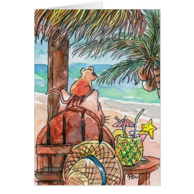 Détendez-vous sur la plage (Devant)