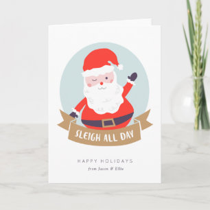Détendez-vous toute la journée Carte Noël