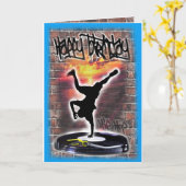 Détenteur de carte d'anniversaire (Fleur jaune)