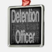 Detentie-functionaris Extraordinaire Metalen Ornament (Links)