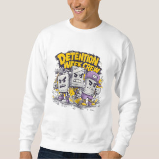Detention Week Crew – Grappige Schoolhumor Straatk Trui