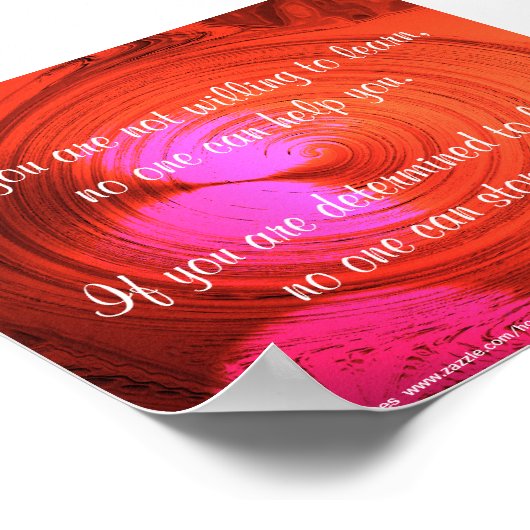 Détermination - affiche (Coin)