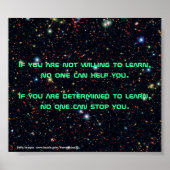 Détermination - affiche (Devant)