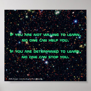 Détermination - affiche