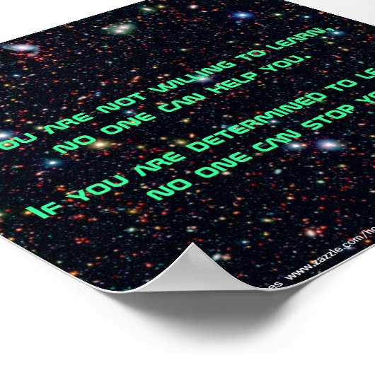 Détermination - affiche (Coin)