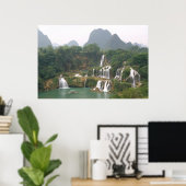 Detian Waterfall, Chine Impression photo encadrée (Bureau à domicile)