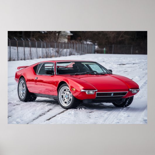 Detomaso Pantera Poster (Voorkant)
