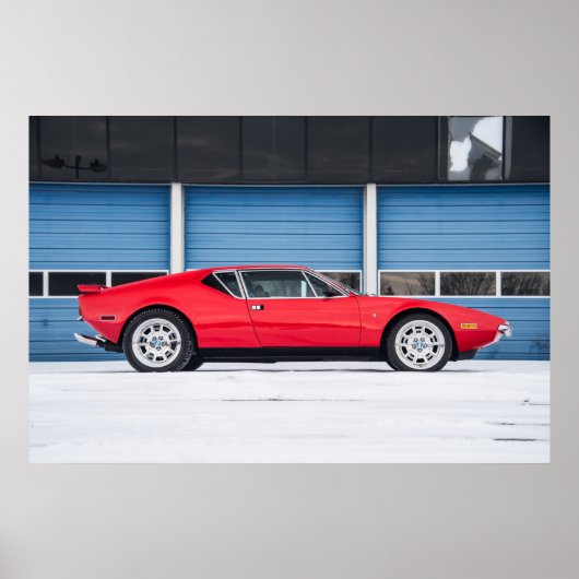 Detomaso Pantera Poster (Voorkant)