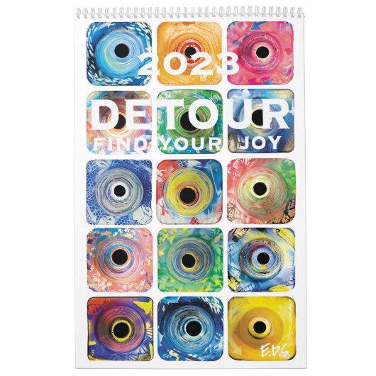 DETOUR 2023 Calendrier de l'art et de la gratitude (Protection)
