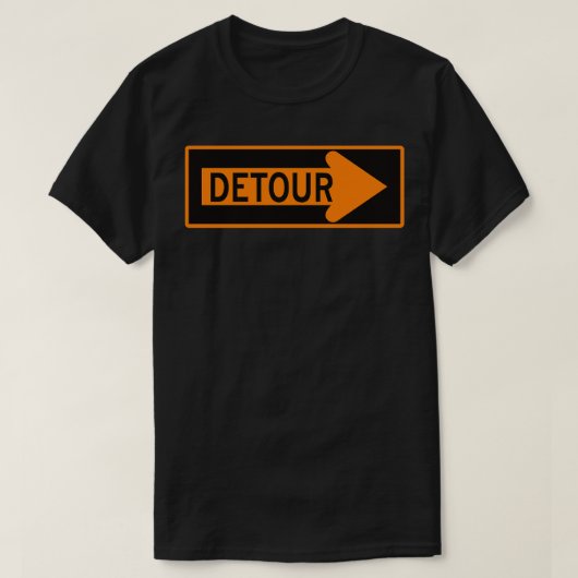 Detour Sign T-shirt (Design voorkant)