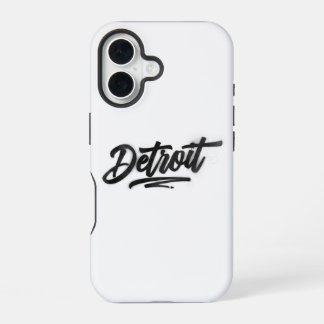 Detriot iPhone 16 hoesje