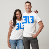 Detroit 313 t-shirt (Unisex)