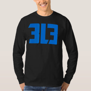 Detroit 313 t-shirt