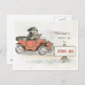 Detroit automatisch Briefkaart (Voorkant / Achterkant)