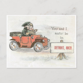  Detroit automatisch Briefkaart