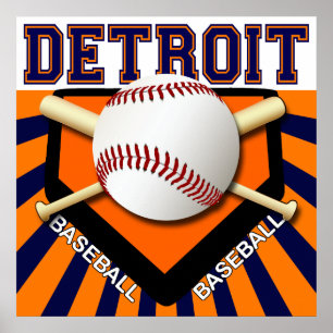 DETROIT BASEBALL-POSTER POSTER