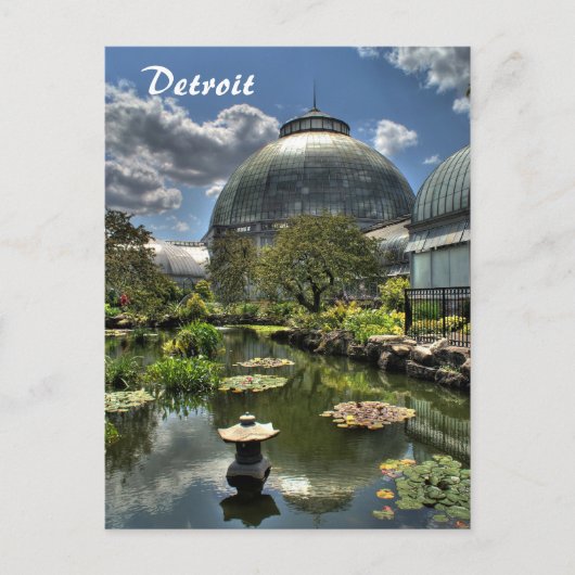 Detroit - Belle Isle Post Card Briefkaart (Voorkant)