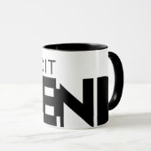 Detroit Blend Ringer Mok (Voorkant rechts)