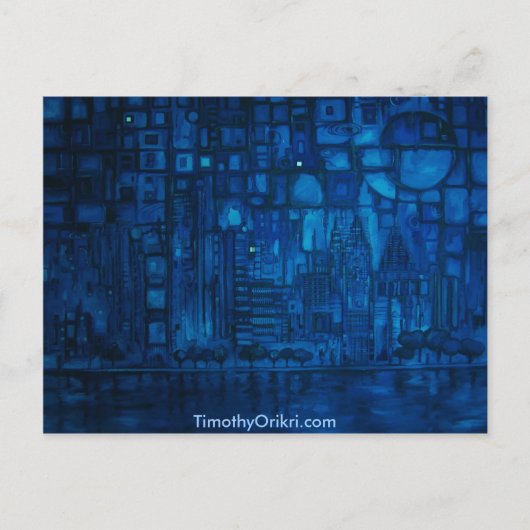 Detroit Blue I - Carte postale (Devant)