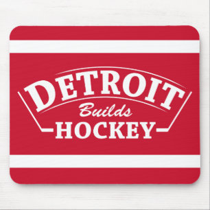 Detroit bouwt Hockey-Muismat Muismat