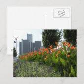 Detroit briefkaart (Voorkant / Achterkant)