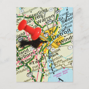 Detroit Briefkaart