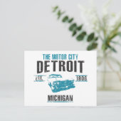 Detroit Briefkaart (Staand voorkant)