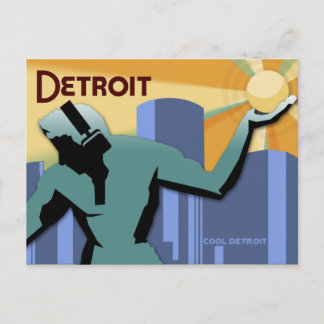 Detroit Briefkaart