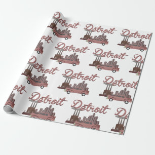 Detroit Cadeaupapier
