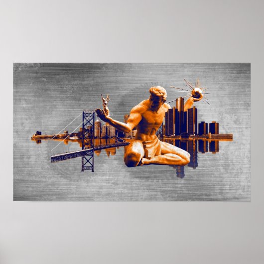 Detroit City Poster (Voorkant)