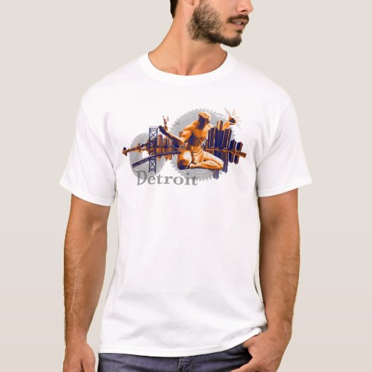 Detroit City T-shirt (Voorkant)