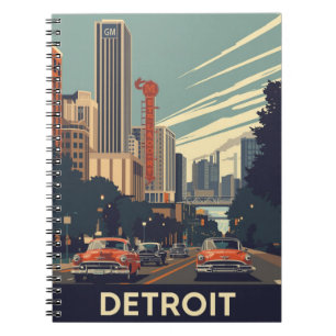 Detroit Classic City Notitieboek