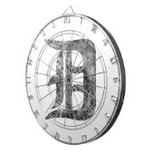 Detroit D was Dartbord (Voorkant Rechts)