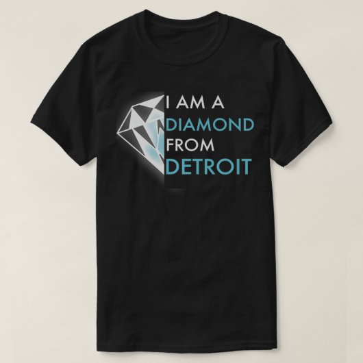 Detroit Diamond Premium T-shirt (Design voorkant)